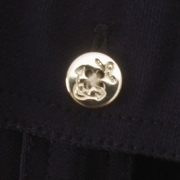 Lauren Ralph Lauren Navy Blue Wrap Dress - Picture 6 of 14